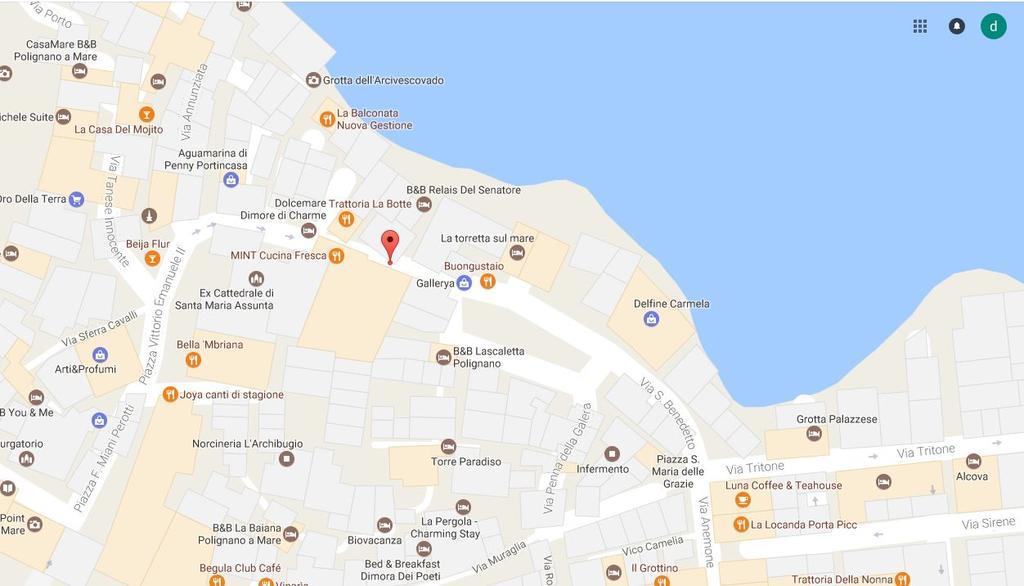 库热迪彼得拉住宿加早餐旅馆 滨海波利尼亚诺 外观 照片
